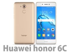 Huawei Honor 6C Gold 3D Model