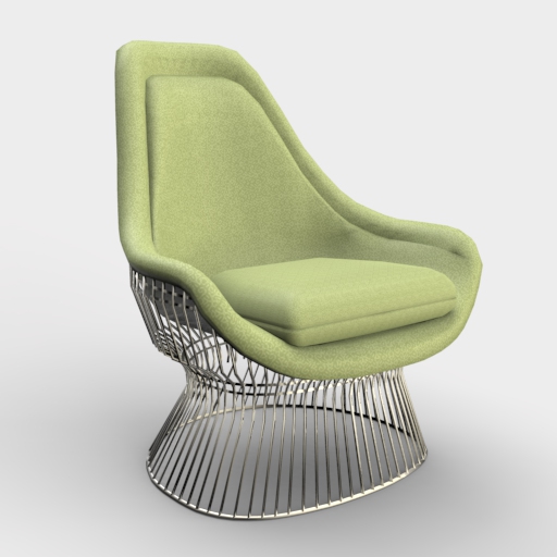 Platner Easy chair 3D Model
