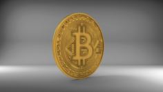 Bitcoin 3D Model