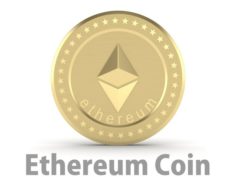 Ethereum Coin 3D Model