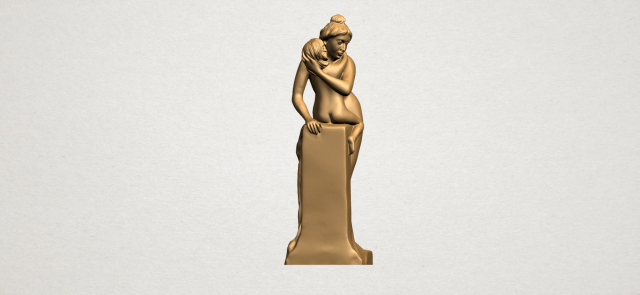 Mother-Child 01 3D Model