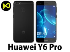 Huawei P9 Lite Mini-Y6 Pro 2017 Black 3D Model