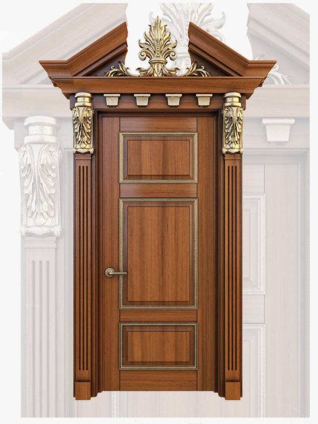 Door Classic 3D Model