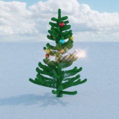 Xmas Tree						 Free 3D Model
