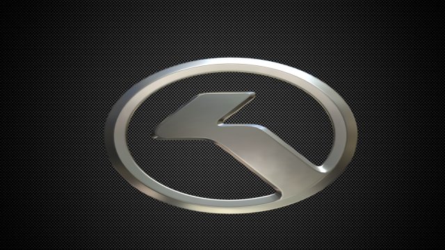 Kinglong logo 3D Model