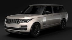 Range Rover Autobiography Hybrid LWB L405 2018 3D Model
