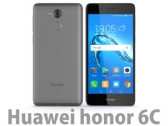 Huawei Honor 6C Gray 3D Model