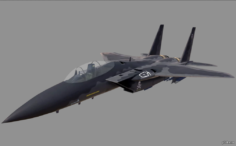 F-15 Eagle 3D Model