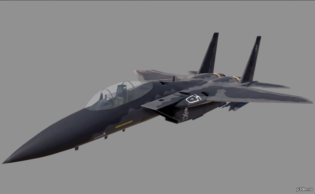 f 15 eagle 3d model