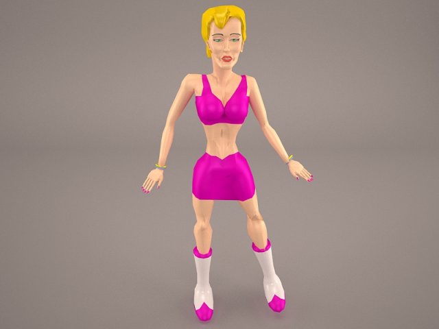 Debbie Woman 3D Model