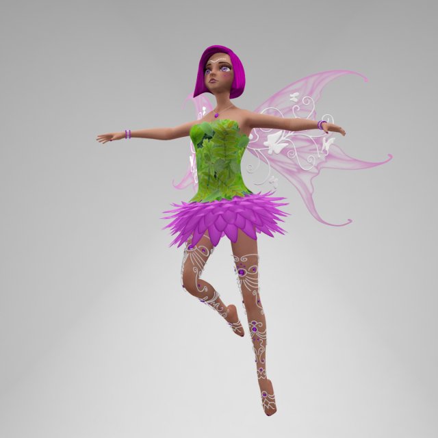 Fairy Sasha 3D Model