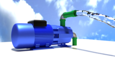 WaterPump Free 3D Model