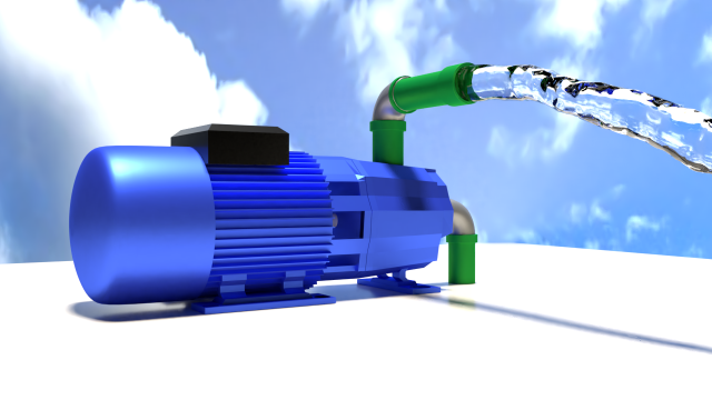 WaterPump Free 3D Model