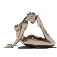 Figurine 1 – Yoga Posture 3D Print Model