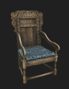 Wainscott Chair 3D Model