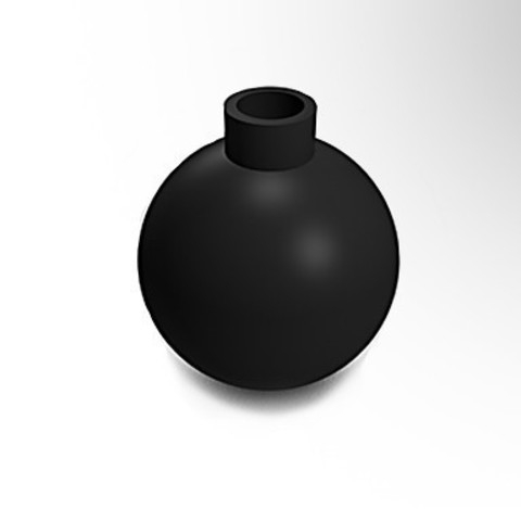 Bomb 3D Print Model