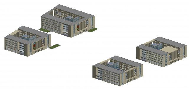 School building 149 3D Model