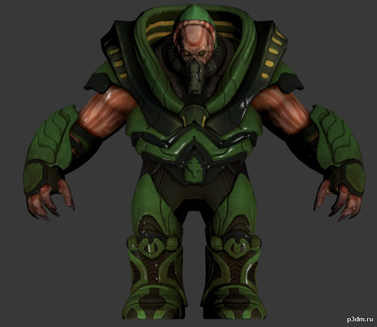 Muton 3D Model