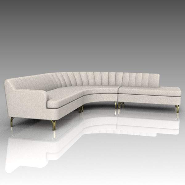 Valencia sofa 3D Model