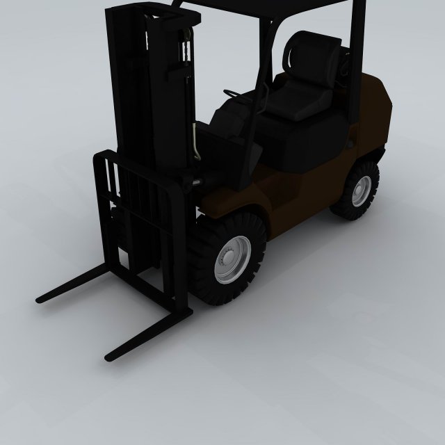 Transport – truck Forklift 04 3D Model