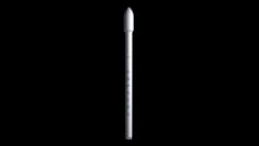 Falcon 9 V12 Non Reusable 3D Model