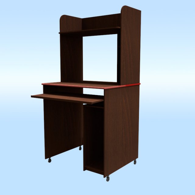 Computer Table 3D Model