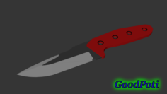Knife 4 3D Model
