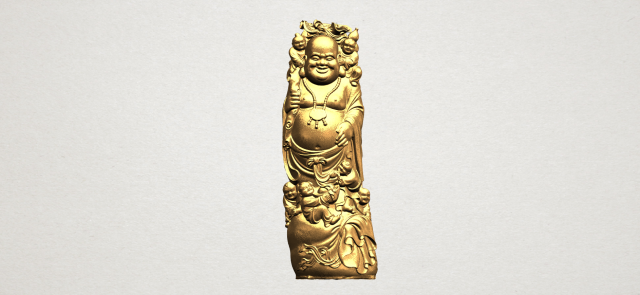 Metteyya Buddha 02 3D Model