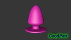 Anal plug for tail 3D Model