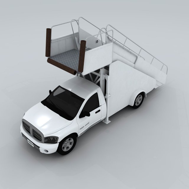 Transport – car boarding 3D Model