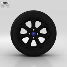 Ford Fiesta Wheel 16 inch 003 3D Model