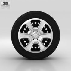 Ford Fiesta Wheel 15 inch 003 3D Model