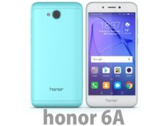 Huawei Honor 6A Blue 3D Model