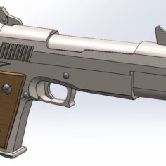 Fortnite gun pistol 3D Print Model