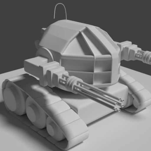 “Minitank”						 Free 3D Model