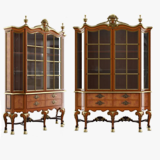 CABINET OF QUEEN ANNE STYLE 3D Model