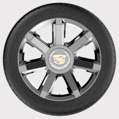 Wheel Cadillac Escalade 2015 3D Model