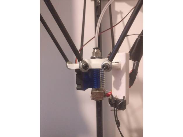 Autolevel mount for V6 delta printers 3D Print Model