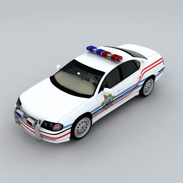 Police vehicles 36071 3D Model