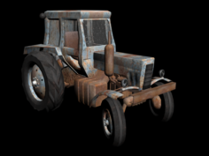 MTZ80L traktor 3D Model