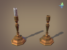 Candle Stick 3D Model