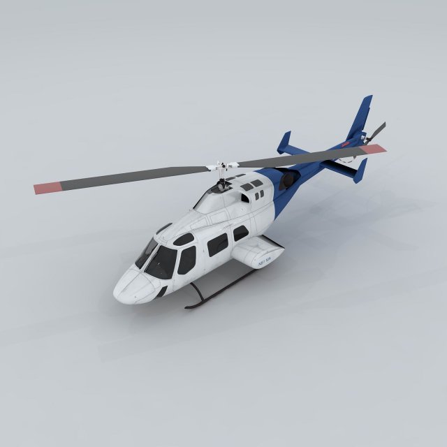 Transport helicopter 3D Model