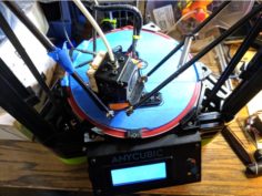 Anycubic Kossel Heated Bed Mounts 3D Print Model