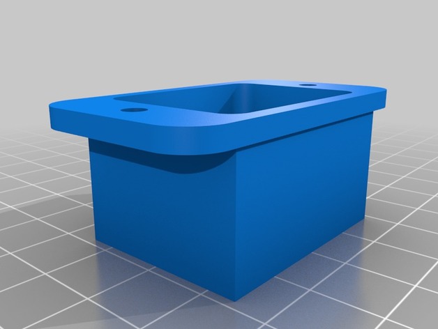 IEC C20 connector housing 3D Print Model