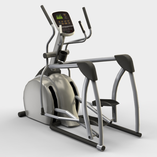 Gym Elliptical Bike 3D Model