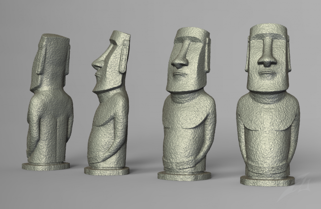 Moai statue – Easter Island 3D Model