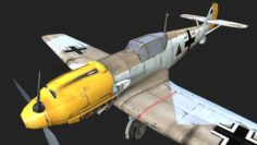 Messerschmitt Bf 109 3D Model