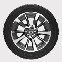 Wheel Nissan X-Trail 2014 3D Model