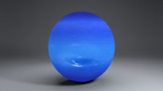 Neptune 2k Globe 3D Model