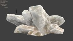 Ice rocks 1 3D Model